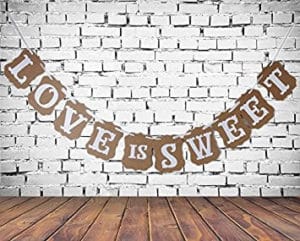 love is sweet bunting