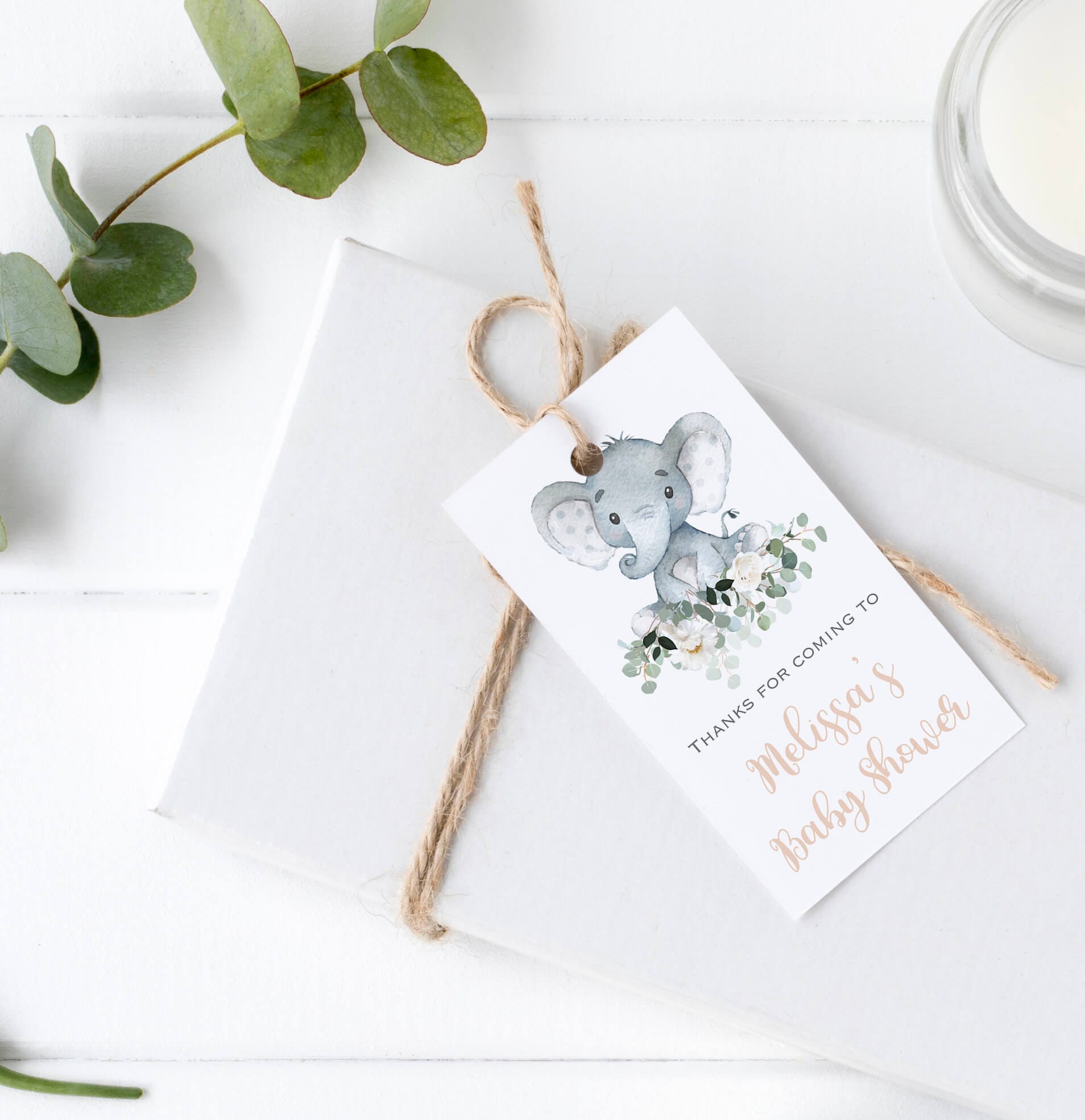 Baby Party Gift Tags