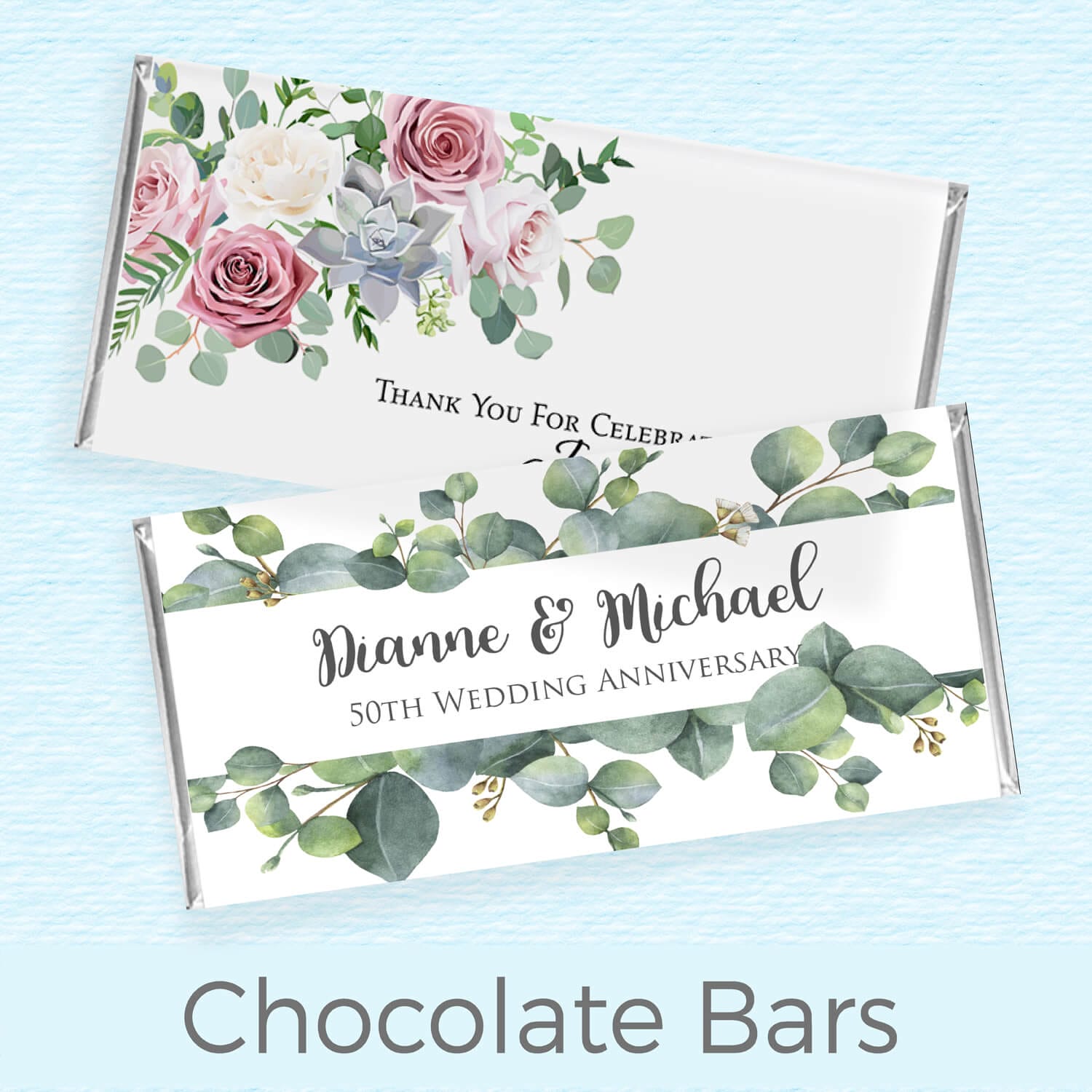 Anniversary Chocolate Bars