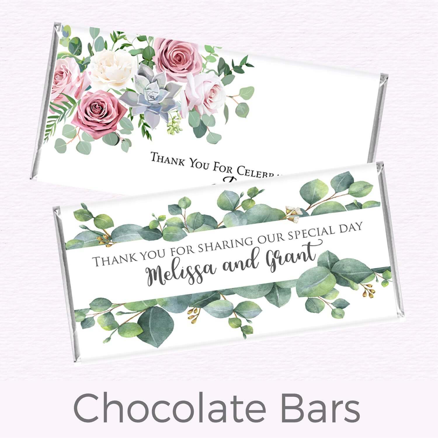 Engagement Chocolate Bars