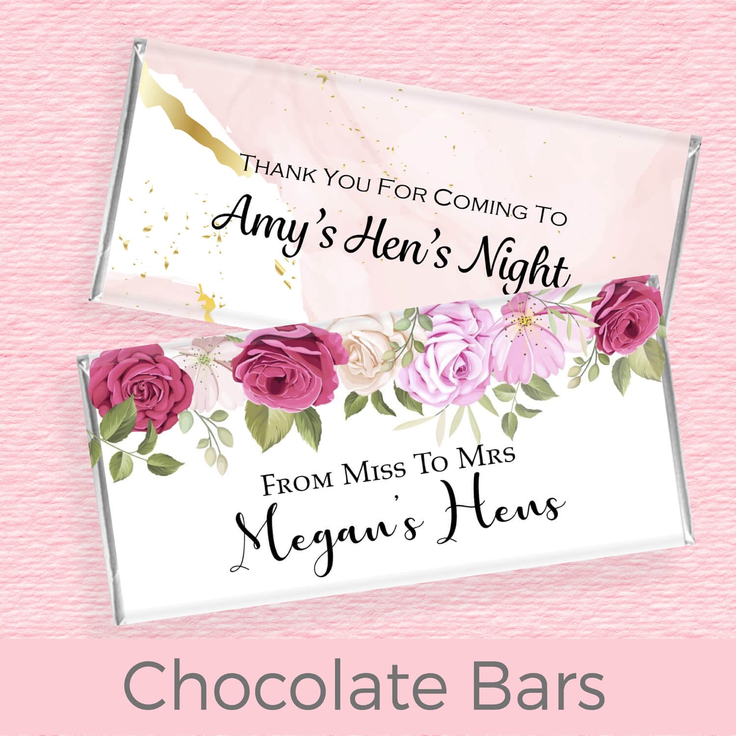 Hens Night Chocolate Bars