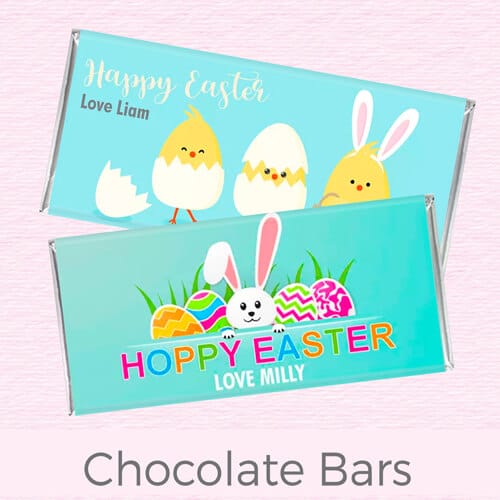 Easter Chocolate Bars