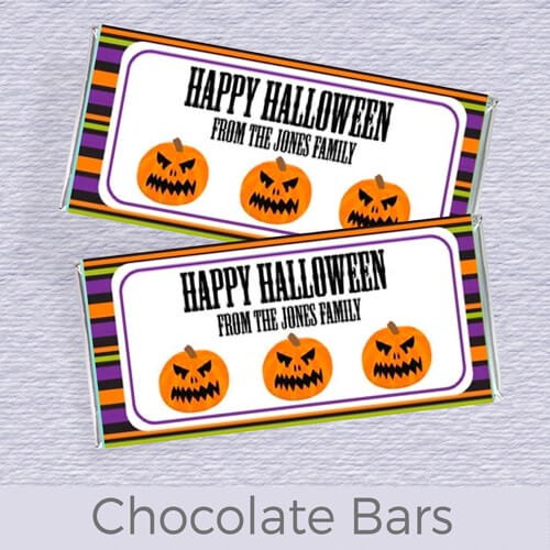 Halloween Chocolate Bars