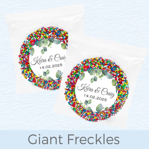 Christening & Baptism Giant Chocolate Speckles