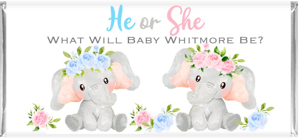personalised chocolates,favours,elephant baby shower,personalised floral favours,mummy to bee,bumble bee baby shower,bee baby shower