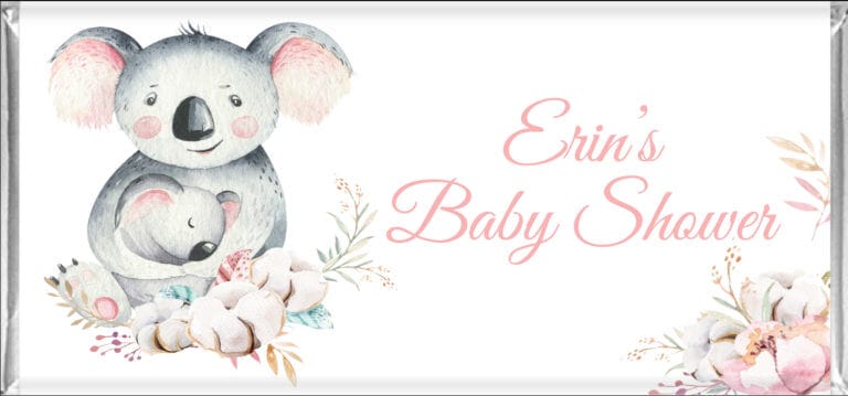 Mummy & Baby Koala Personalised Chocolates