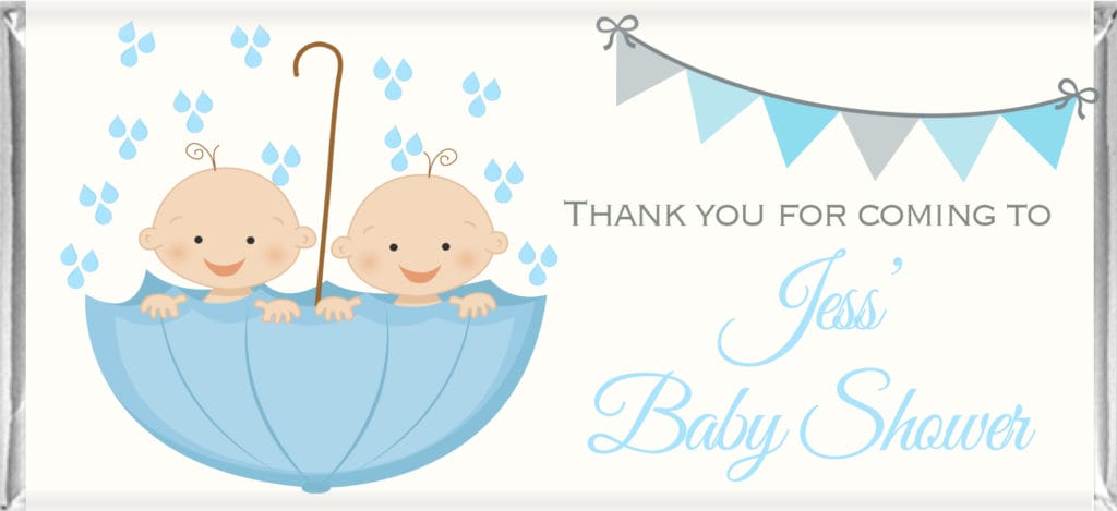 personalised chocolates,favours,elephant baby shower,personalised floral favours