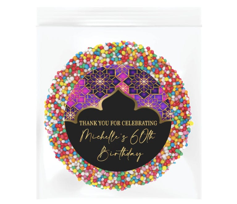 Arabian Nights Theme Custom Giant Chocolate Freckle