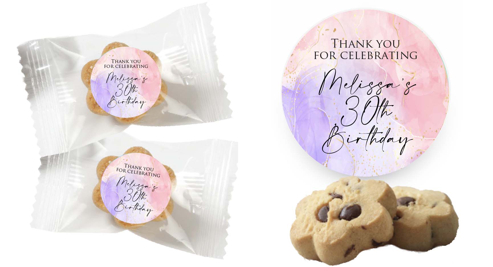 Bridal Shower Mini Cookies