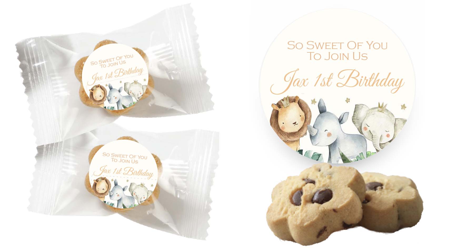 Christening & Baptism Mini Cookies