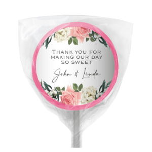 florals on white chocolate bars