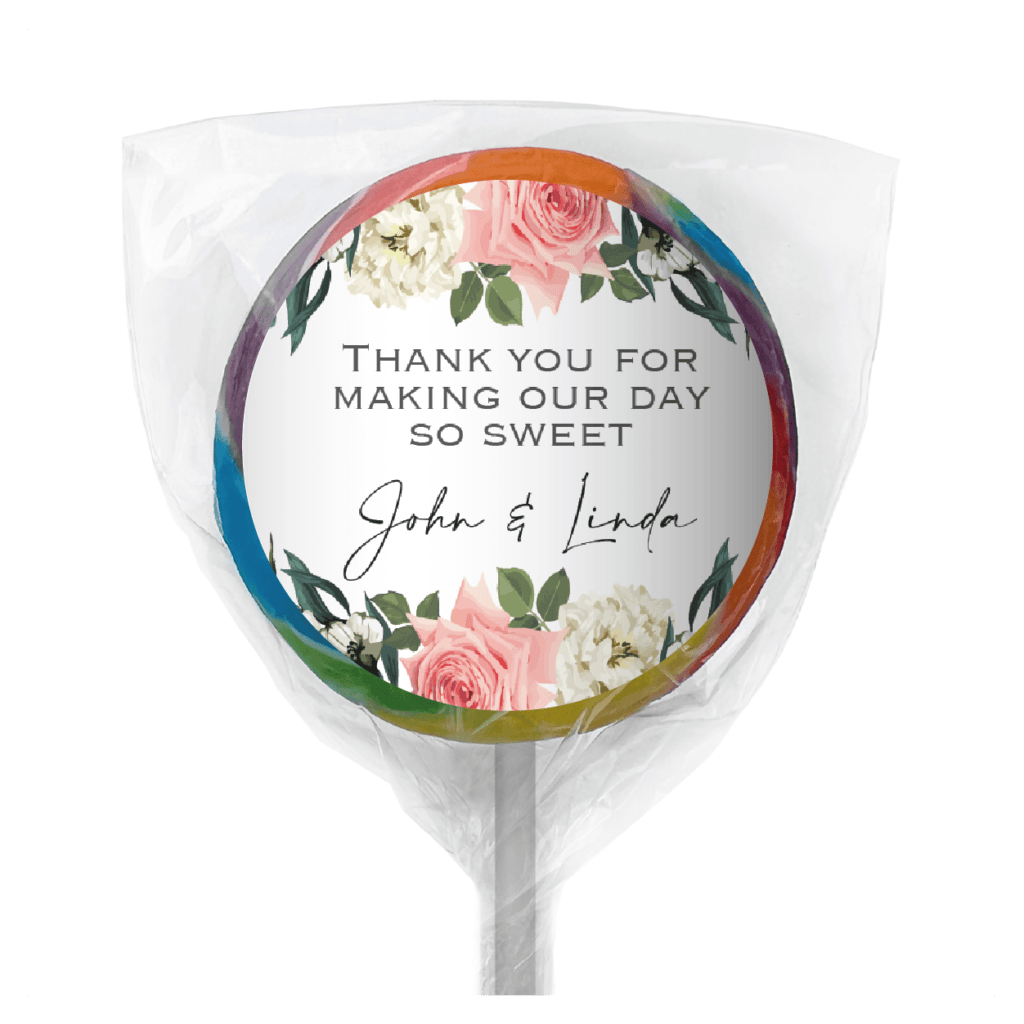 florals on white chocolate bars