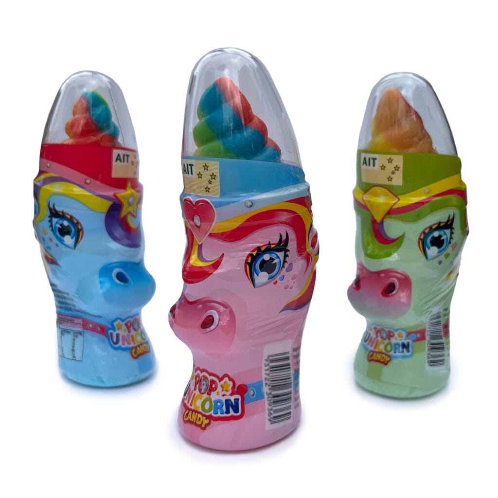 unicorn lollipop candy dipper