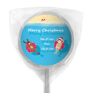 favour perfect favor donut santa lollipop white