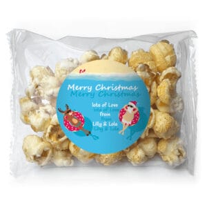 favour perfect favor donut santa popcorn