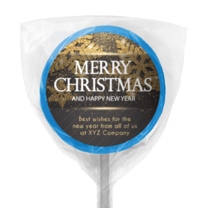 favour perfect favor xmas gold black lollipop blue