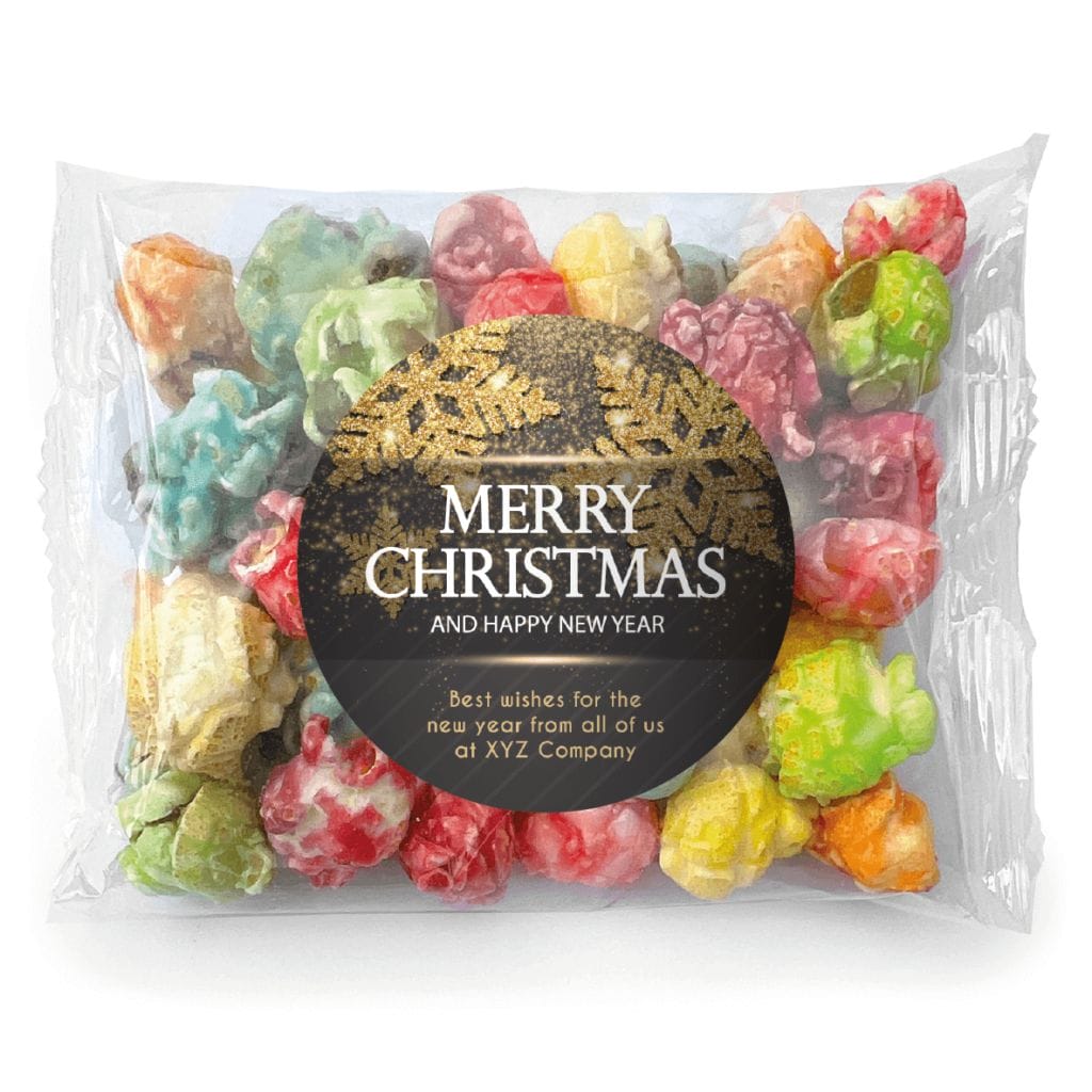 favour perfect favor xmas gold black popcorn rainbow