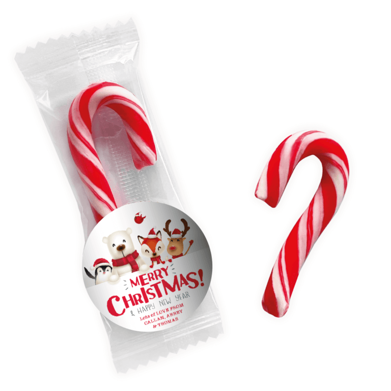 Christmas Cuties Personalised Mini Candy Canes