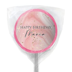 favour perfect favor marble pink lollipop pink
