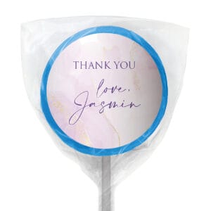 favour perfect favor marble purple lollipop blue