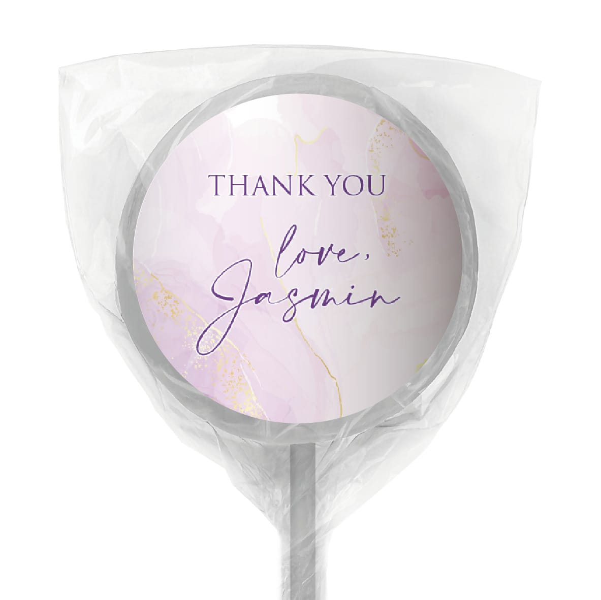 favour perfect favor marble purple lollipop white