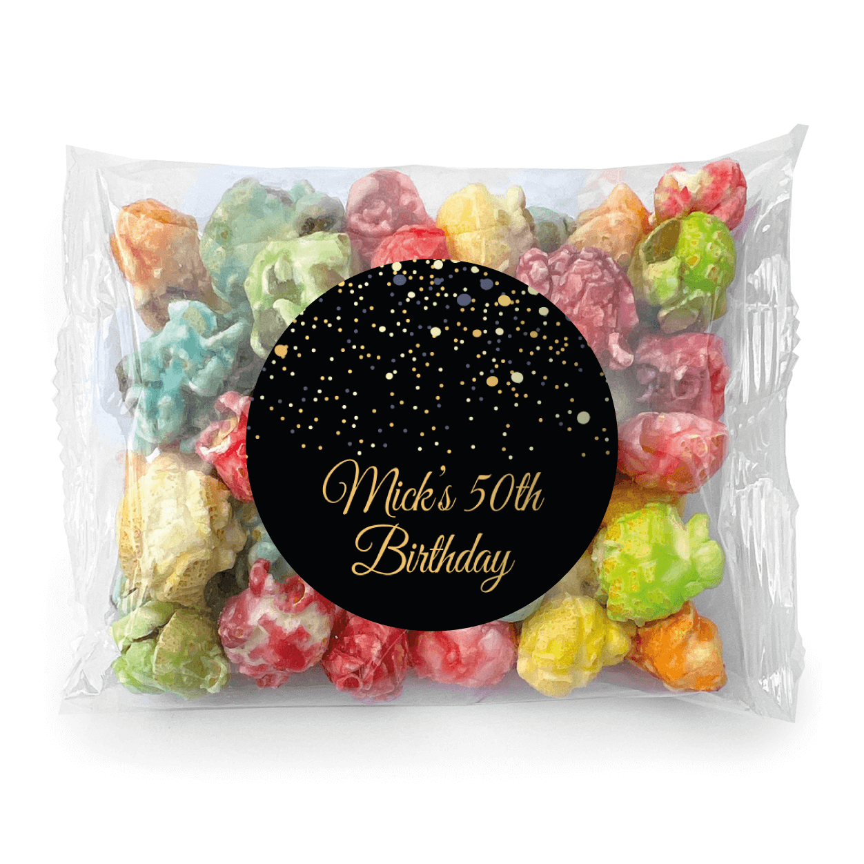 product placement master marble blue popcorn rainbow