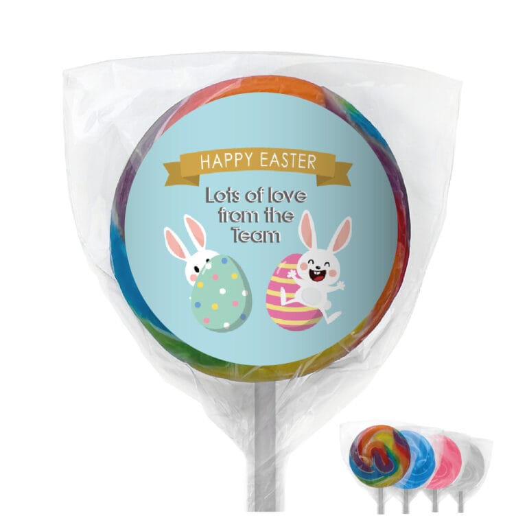 Cheeky Easter Bunnies Custom Easter Lollipops