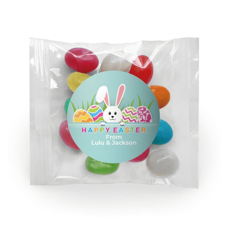 Cute Easter Bunny Custom Jelly Bean Bags