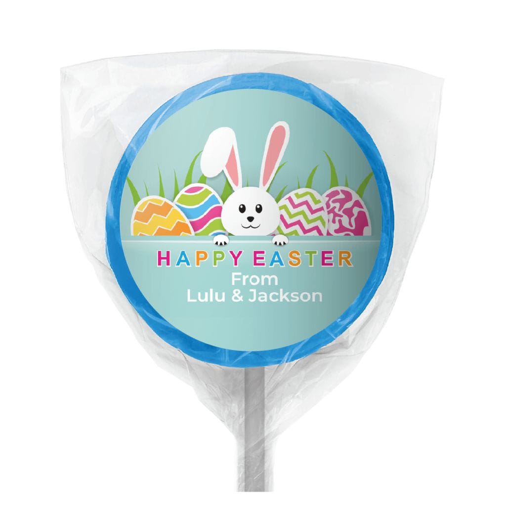 cute easter bunny lollipop blue (1)