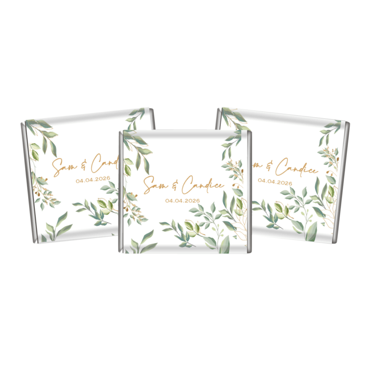 Eucalyptus Leaves Petite Chocolate Favours