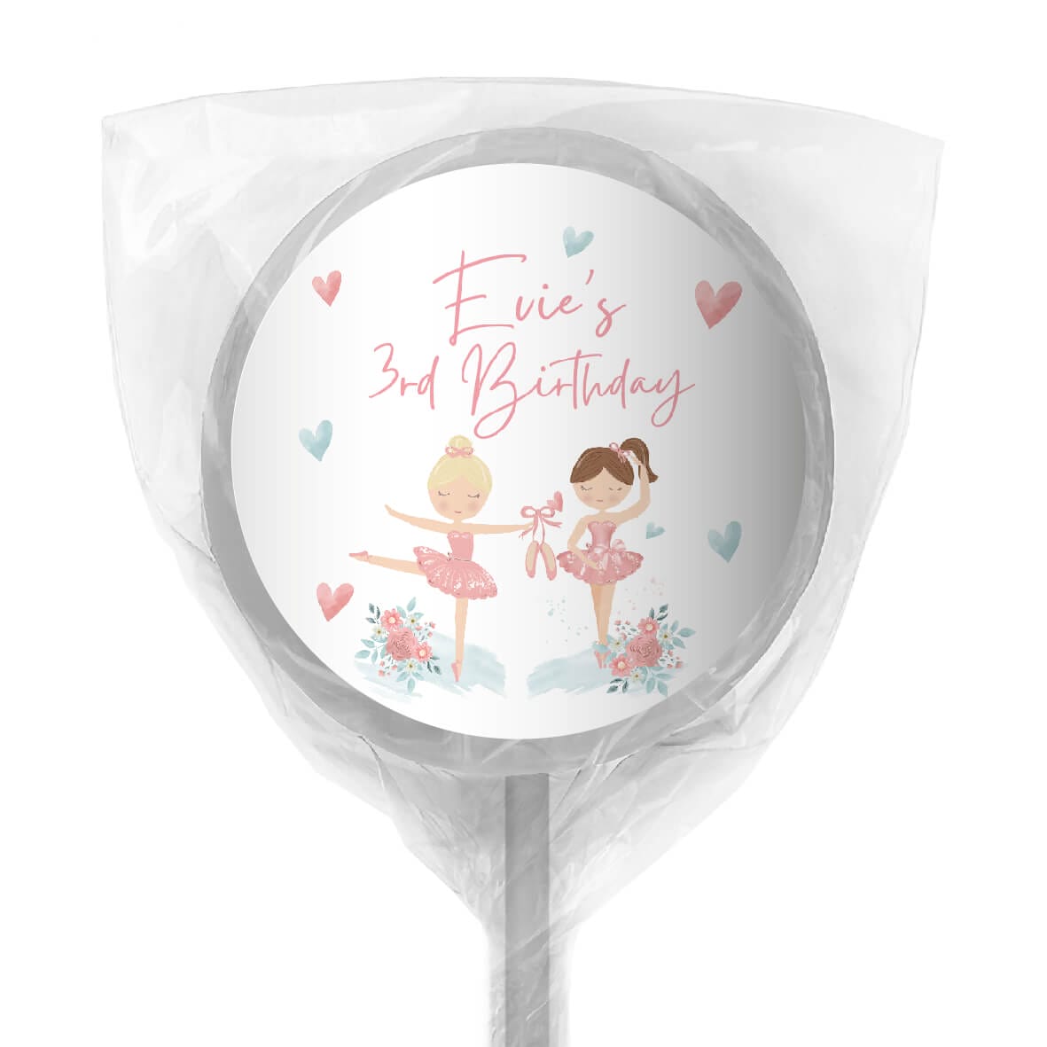 ballerina lollipop white