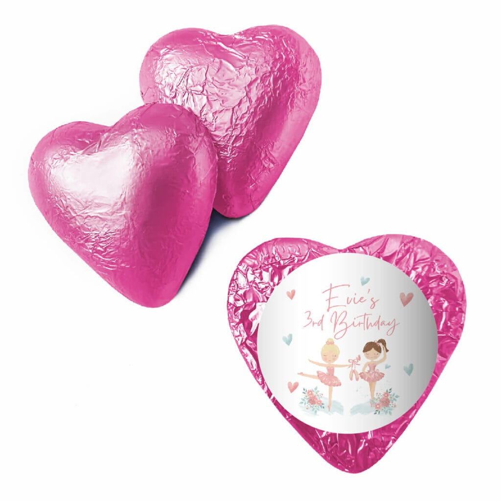 ballerina pink heart