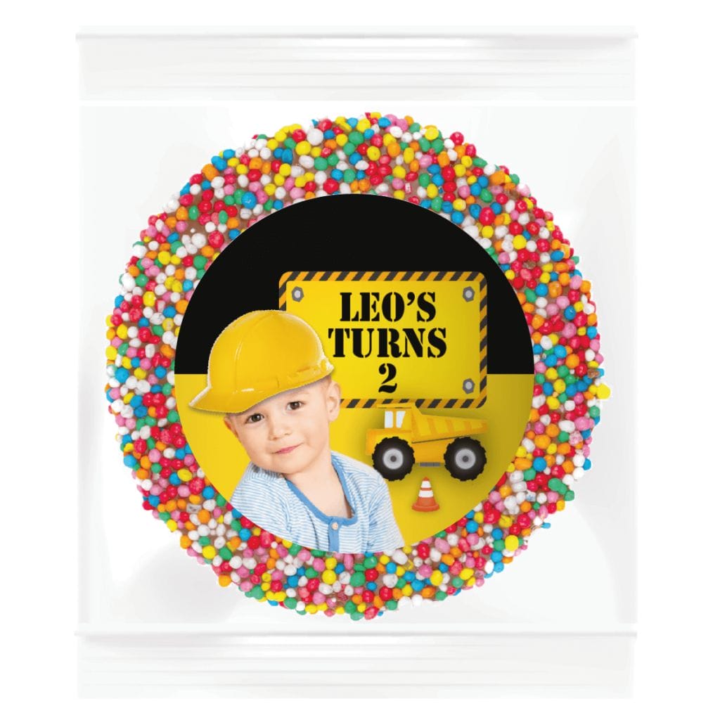 Shop for Construction Party Personalised Freckle - Australia