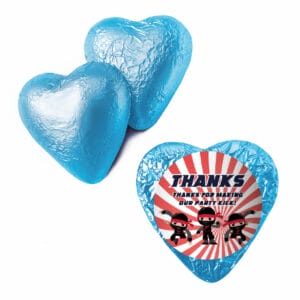 ninja party blue heart