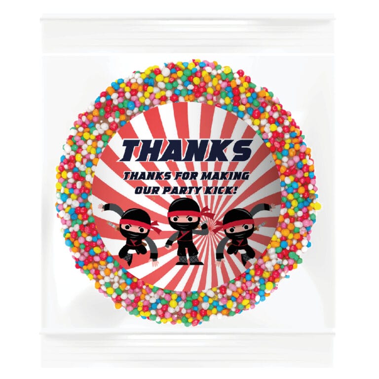 Ninja Party Personalised Giant Freckle