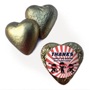 ninja party gold heart