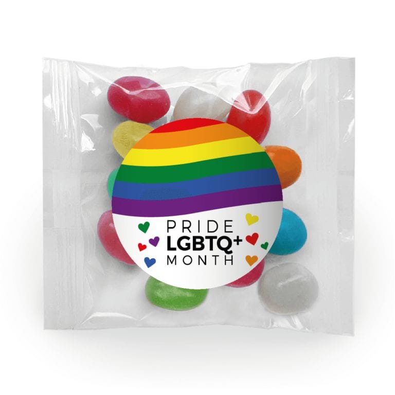 LGBTQ+ Pride Month Personalised Jelly Bean Bags