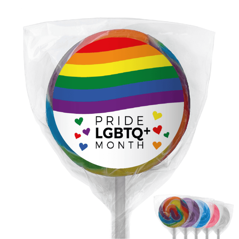 LGBTQ+ Pride Month Personalised Lollipops