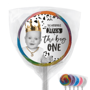 Notorious BIG theme lollipops