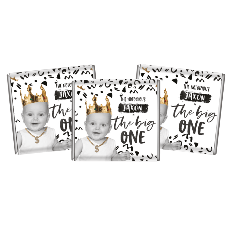 Add a Photo Notorious BIG Theme Custom Petite Chocolates