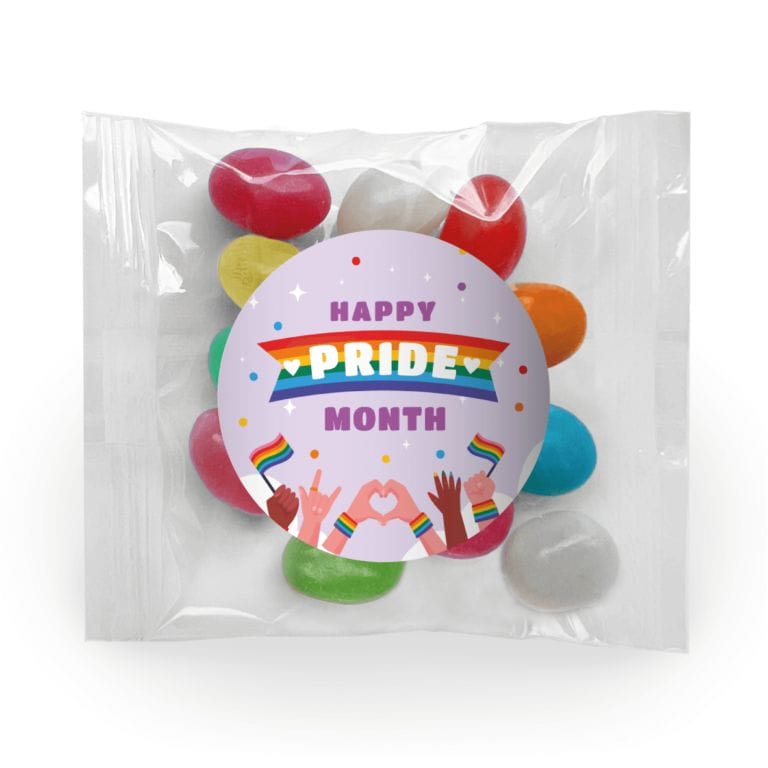 Pride Month Celebration Personalised Jelly Bean Bags