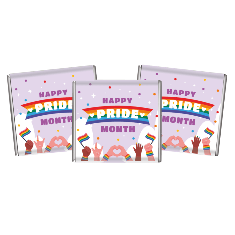 Pride Month Celebration Custom Petite Chocolates