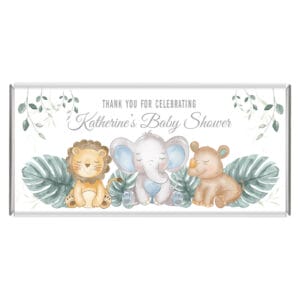 sleepy baby animals chocolate