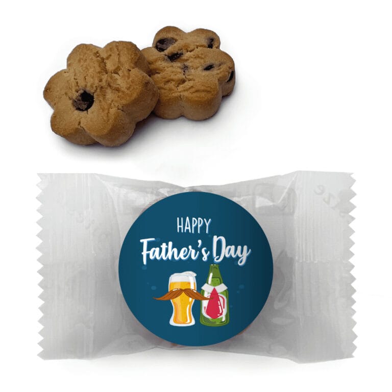 Fathers Day Beers Personalised Mini Cookies