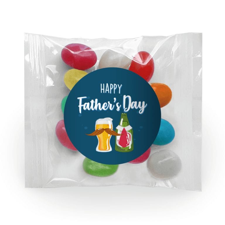 Fathers Day Beers Custom Jelly Bean Bags