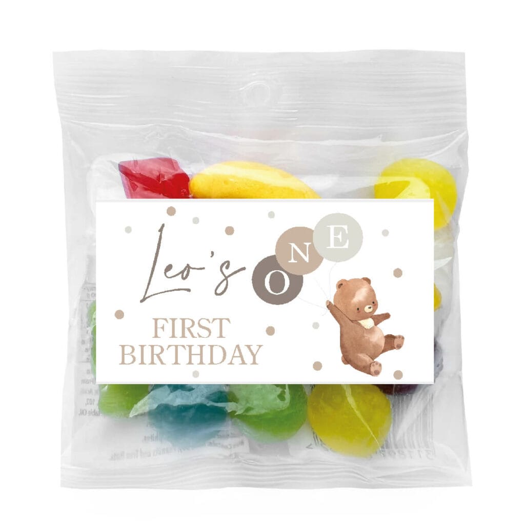 Shop for customised teddy lolly bags - Australia