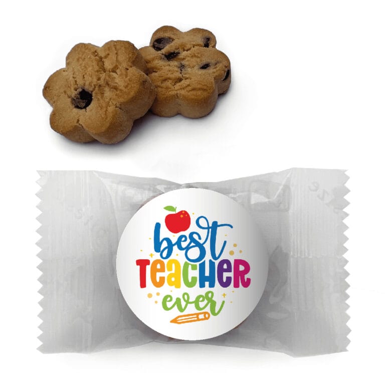 Best Teacher Ever Personalised Mini Cookies