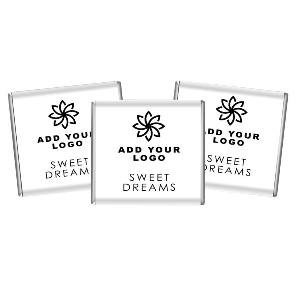 black and white sweet dreams petite chocolates