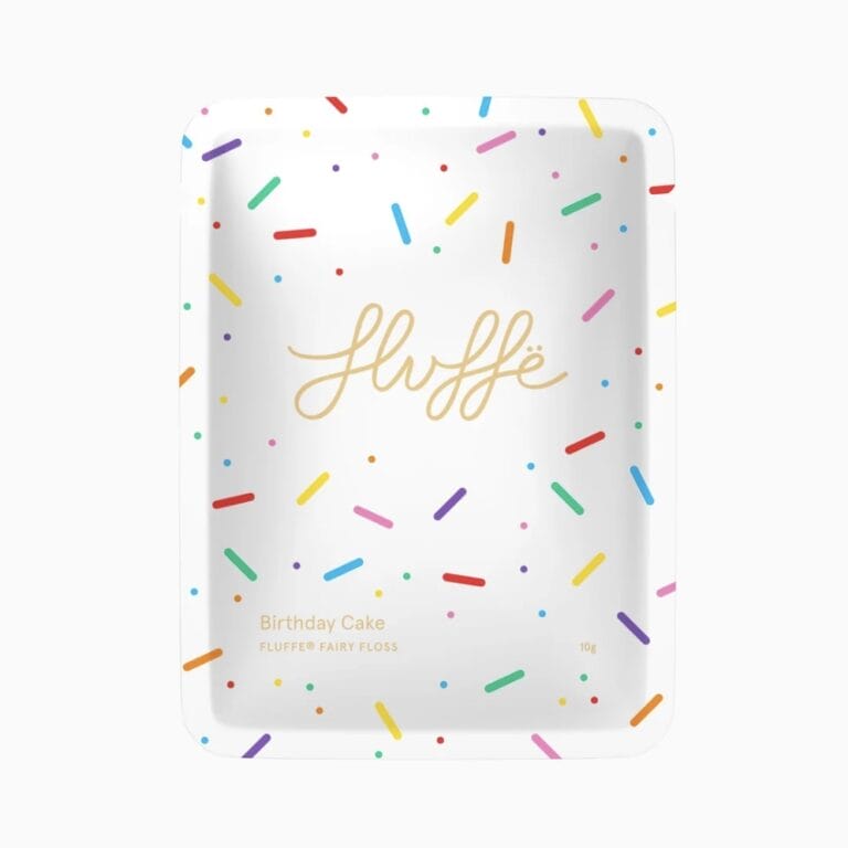 Fluffe Fairy Floss Birthday Cake Flavour