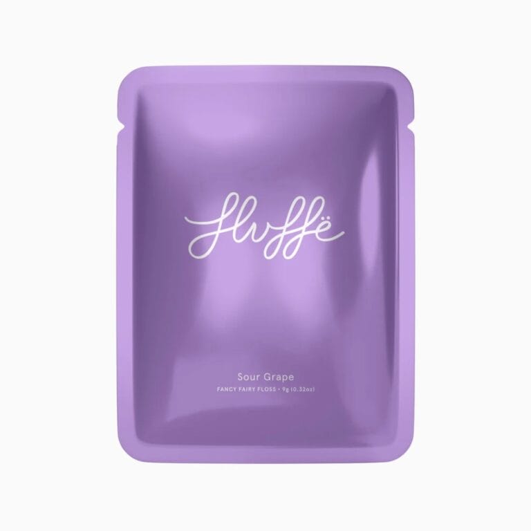 Fluffe Fairy Floss Sour Grape Flavour